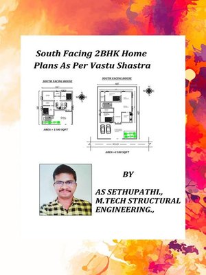 cover image of South Facing 2BHK Home Plans As Per Vastu Shastra